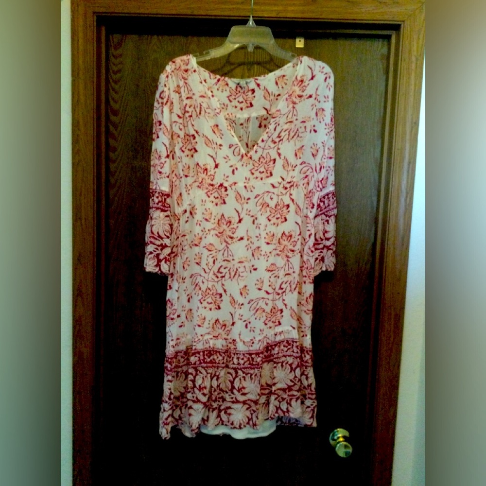 Boho dress with slip underneath
